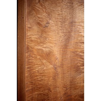 欅框 虎斑栃一枚板 極上建具 4枚1組　B984Y 