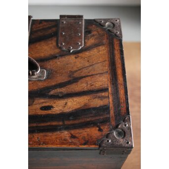 黒柿の硯箱　X223 