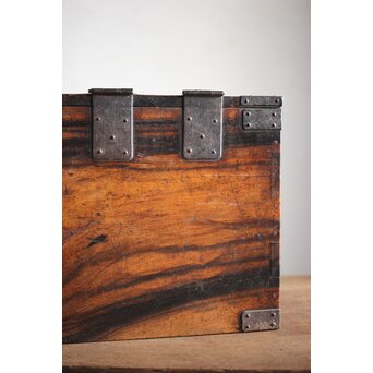 黒柿の硯箱　X223 