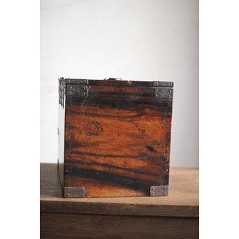 黒柿の硯箱　X223 