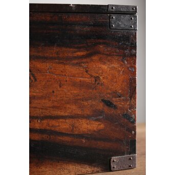 黒柿の硯箱　X223 