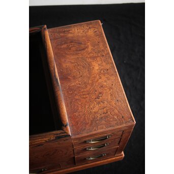 極上 欅玉杢 長火鉢　X225 