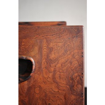 極上 欅玉杢 長火鉢　X225 