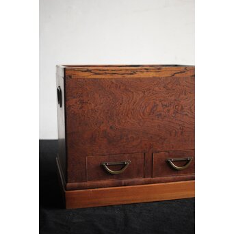 極上 欅玉杢 長火鉢　X225 