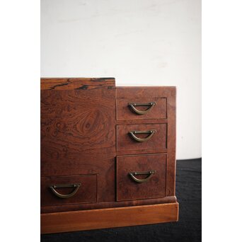 極上 欅玉杢 長火鉢　X225 