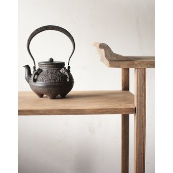 金龍堂 大国造 饕餮紋鉄瓶/湯沸　M204 