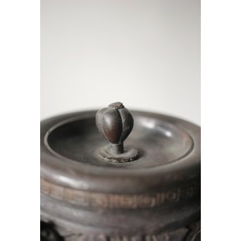 金龍堂 大国造 饕餮紋鉄瓶/湯沸　M204 