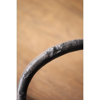 南部名工 有坂 日の丸型砲口鉄瓶　M205 