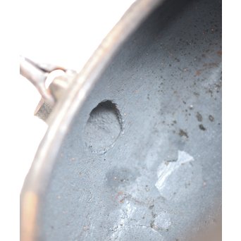 南部名工 有坂 日の丸型砲口鉄瓶　M205 