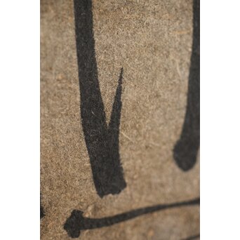 倣 良寛和尚 南無阿弥陀仏 名号 骸骨図 紙本掛軸　Z212 