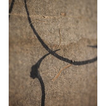 倣 良寛和尚 南無阿弥陀仏 名号 骸骨図 紙本掛軸　Z212 