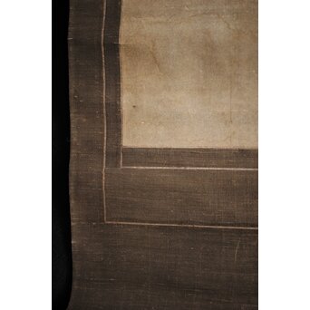 倣 良寛和尚 南無阿弥陀仏 名号 骸骨図 紙本掛軸　Z212 