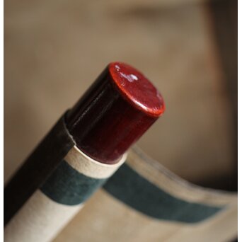 倣 良寛和尚 南無阿弥陀仏 名号 骸骨図 紙本掛軸　Z212 