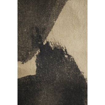 名号 南無阿弥陀仏 紙本水墨掛軸　Z213 