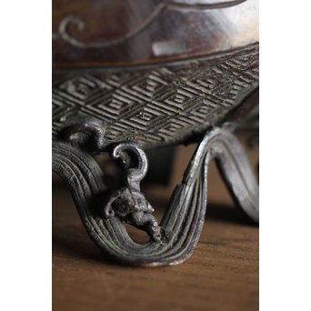 龍船 銀火屋吊香炉　M207 