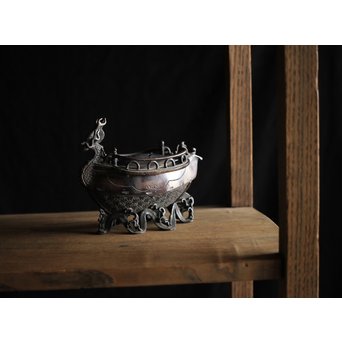 龍船 銀火屋吊香炉　M207 