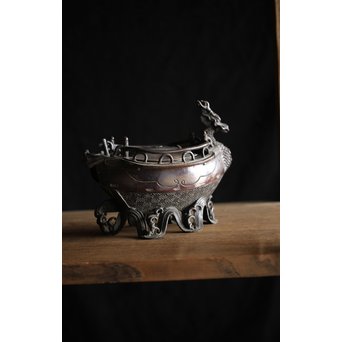 龍船 銀火屋吊香炉　M207 