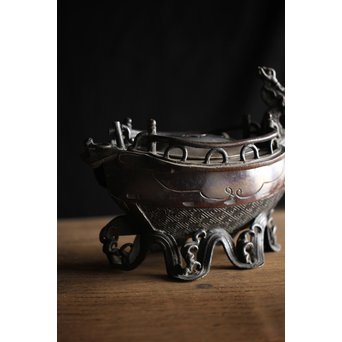 龍船 銀火屋吊香炉　M207 