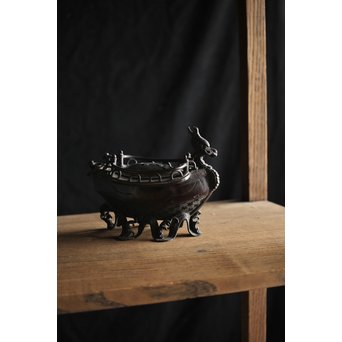 龍船 銀火屋吊香炉　M207 