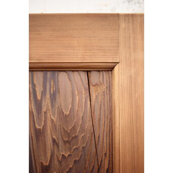 秋田杉銘木 板戸 2枚1組　B985 