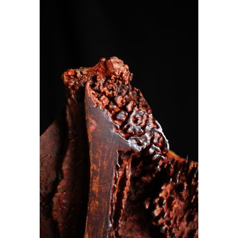 漆塊 堆漆 硯屏　Q106 