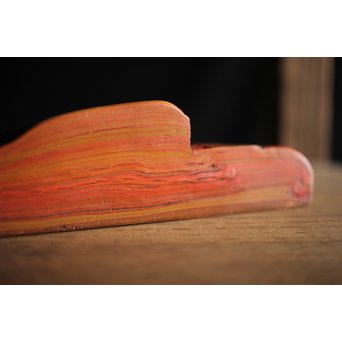 漆塊 堆漆 硯屏　Q106 