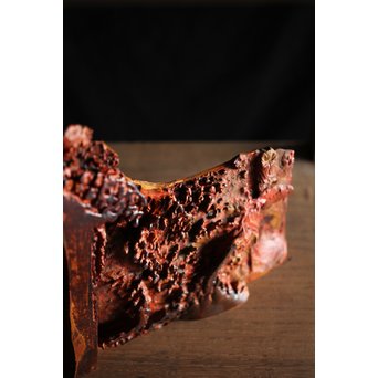 漆塊 堆漆 硯屏　Q106 