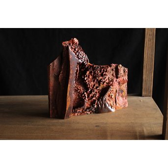 漆塊 堆漆 硯屏　Q106 