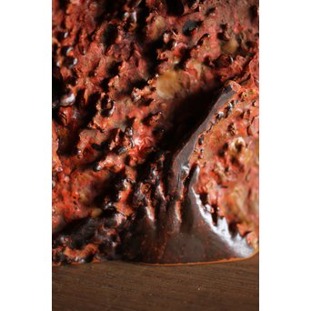 漆塊 堆漆 硯屏　Q106 