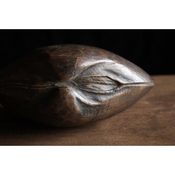 木彫 はまぐり　X233 