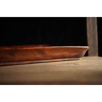 肥松/ヤニ松 長方煎茶盆　X234 