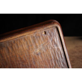 肥松/ヤニ松 長方煎茶盆　X234 