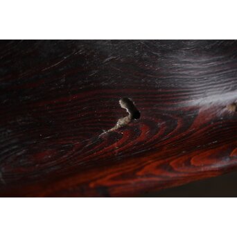 肥松/ヤニ松 長方煎茶盆　X234 