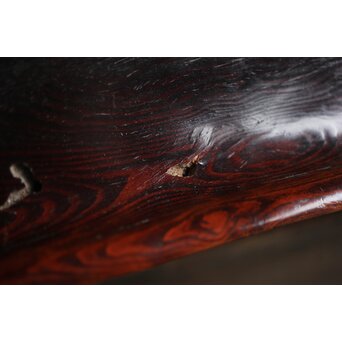 肥松/ヤニ松 長方煎茶盆　X234 