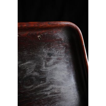 肥松/ヤニ松 長方煎茶盆　X234 