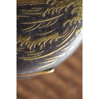 MOVADO 鉄外装 金象嵌アンティーク懐中時計　M208 