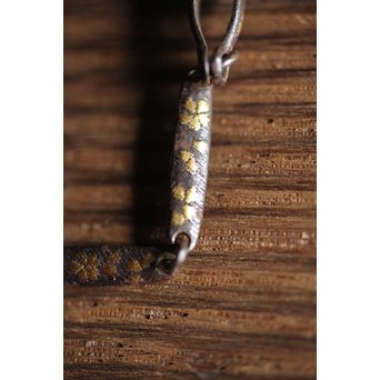 MOVADO 鉄外装 金象嵌アンティーク懐中時計　M208 