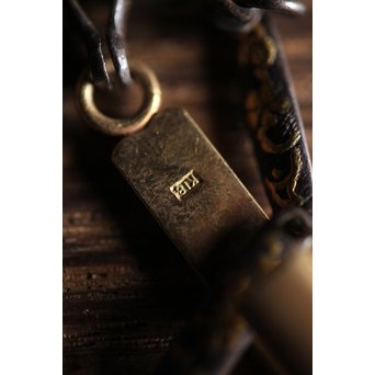 MOVADO 鉄外装 金象嵌アンティーク懐中時計　M208 