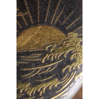 MOVADO 鉄外装 金象嵌アンティーク懐中時計　M208 