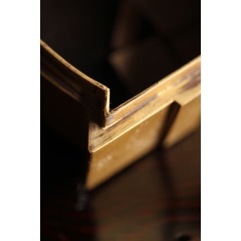 蕪型蒔絵香合　Q107 