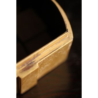 蕪型蒔絵香合　Q107 