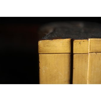 蕪型蒔絵香合　Q107 