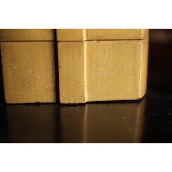 蕪型蒔絵香合　Q107 