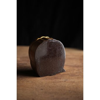 蕪型蒔絵香合　Q107 