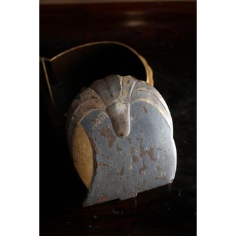 蕪型蒔絵香合　Q107 