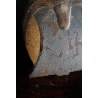 蕪型蒔絵香合　Q107 