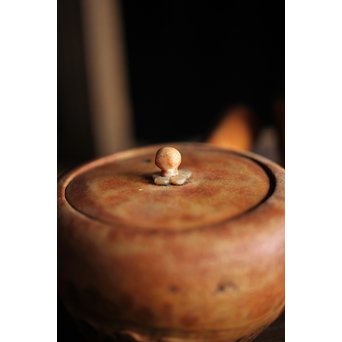 竹根 煎茶道具一式 急須 湯冷 茶入 煎茶椀　U215 