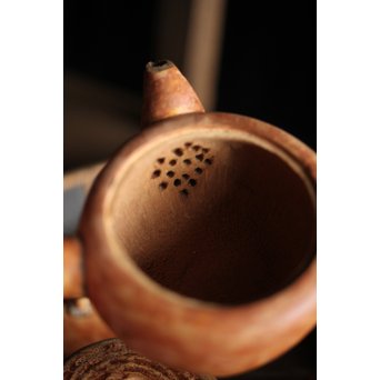 竹根 煎茶道具一式 急須 湯冷 茶入 煎茶椀　U215 