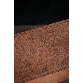 稀少材 総玉杢欅 小箱　X237 