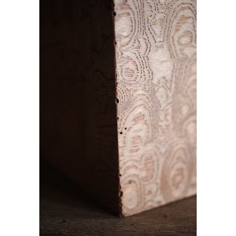 稀少材 総玉杢欅 小箱　X237 